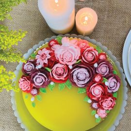 BÁNH SINH NHẬT RAU CÂU HOA NỔI - GELLI - G0518010