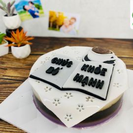 BÁNH SINH NHẬT RAU CÂU 2D LY CAFE BAN MÊ - GELLI - G0320017