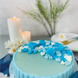 Bánh sinh nhật rau câu vì ngàn trái tim - Gelli - G0322001