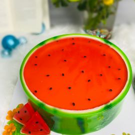 BÁNH SINH NHẬT RAU CÂU 4D QUẢ DƯA HẤU - GELLI - G0424004