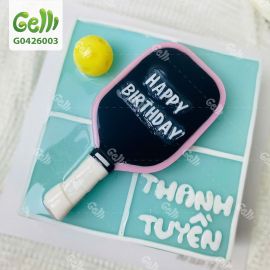 Bánh Sinh Nhật Rau Câu Pickleball Độc Đáo - Gelli - G0426003