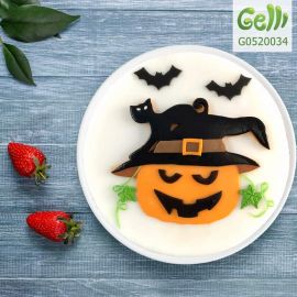 Bánh Sinh Nhật Rau Câu 2D Bí Ngô Ma Ám - GELLI - G0520034