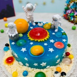 BÁNH SINH NHẬT RAU CÂU 4D KHÁM PHÁ VŨ TRỤ - GELLI – G0523004