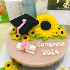 BÁNH SINH NHẬT RAU CÂU 4D MỪNG TỐT NGHIỆP - GELLI – G0524002