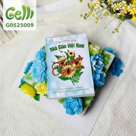 BÁNH SINH NHẬT RAU CÂU CHỦ ĐỀ NHÀ GIÁO – TỐT NGHIỆP - GELLI – G0525009