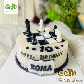 BÁNH SINH NHẬT RAU CÂU 4D CHỦ ĐỀ CỜ VUA - GELLI - G0525025