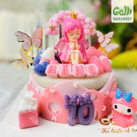 BÁNH SINH NHẬT RAU CÂU 4D EM BÉ THIÊN THẦN - GELLI  - G0525027