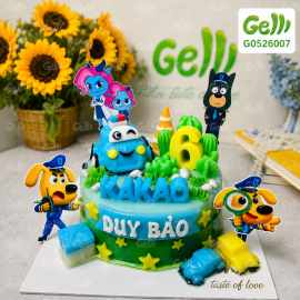 Bánh Sinh Nhật Rau Câu PAW Patrol Cho Bé Trai - Gelli - G0526007