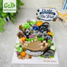 Bánh Sinh Nhật Rau Câu Xe Motor Cá Tính - Gelli - G0526010