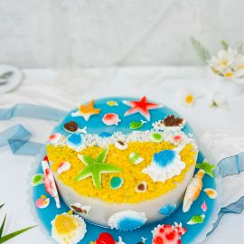 BÁNH SINH NHẬT RAU CÂU 4D ĐẠI DƯƠNG TRONG MẮT CON - GELLI –  G0621004