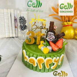 Bánh Sinh Nhật Rau Câu Chivas  tinh tế, sang trọng, đậm chất riêng - GELLI - G0625003