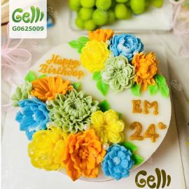 BÁNH SINH NHẬT RAU CÂU 4D NGÀN  HOA  KHOE SẮC  - GELLI – G0625010