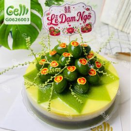 Bánh rau câu trầu cau dạm ngõ - Gelli - G0626003