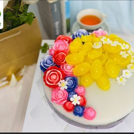 Bánh Sinh Nhật Rau Câu 4D Siêu phẩm rút tiền  - GELLI - G0720002