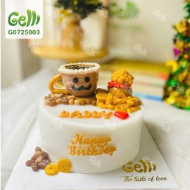 BÁNH SINH NHẬT RAU CÂU LY CAFE GIÀU SANG - GELLI - G0725003