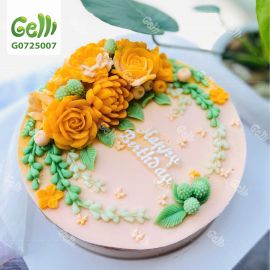 Bánh sinh nhật rau câu Hoa Nở Trong Nắng  - GELLI - G0725007