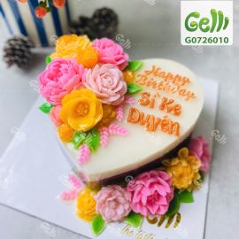 Bánh sinh nhật rau câu Nở Rộ Yêu Thương - Gelli - G0726010