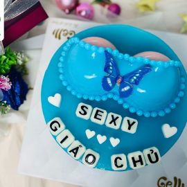 Bánh sinh nhật rau câu 2D mẫu nội y cho nữ - Gelli - G0817006