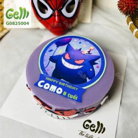 Bánh sinh nhật rau câu Gengar pokemon - GELLI – G0825004