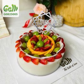 BÁNH SINH NHẬT RAU CÂU TRÁI CÂY TƯƠI NHIỆT ĐỚI - GELLI – G0825005