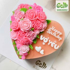 Bánh Sinh Nhật Rau Câu Vườn Hồng Yêu Thương - Gelli - G0826002