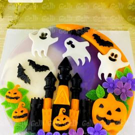 BÁNH RAU CÂU ĐÊM HALLOWEEN LÂU ĐÀI MA ÁM - GELLI - G1024002