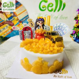 Bánh sinh nhật rau câu 