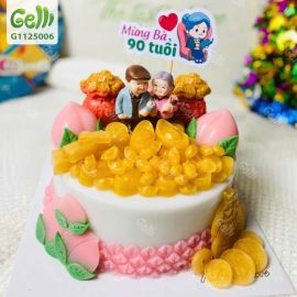 Bánh sinh nhật rau câu Phúc Thọ Trường Niên – Gelli – G1125006