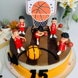 BÁNH SINH NHẬT RAU CÂU CHO BÉ TUỔI TEEN YÊU BÓNG RỔ - GELLI - G0423018