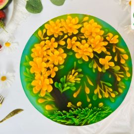 BÁNH SINH NHẬT RAU CÂU 3D CÀNH MAI BONSAI NĂM MỚI - GELLI – G1219007
