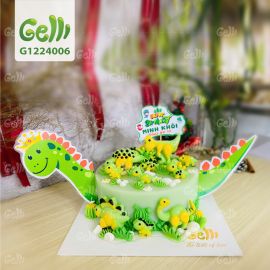 Bánh sinh nhật rau câu 4D khủng long khổng lồ - Gelli -  G1224006