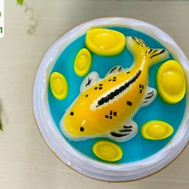 SET CÁ CHÉP RAU CÂU CÚNG ÔNG TÁO - GELLI - GCACHEP01-02