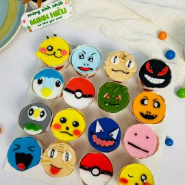 SET RAU CÂU CUPCAKE POKEMON - GELLI - GCC06