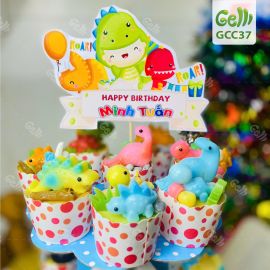 SET RAU CÂU KHU VUI CHƠI KHỦNG LONG - GELLI - GCC37