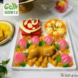 Set Bánh Rau Câu Cúng Đào Phúc Tài Lộc – GELLI – GDB12