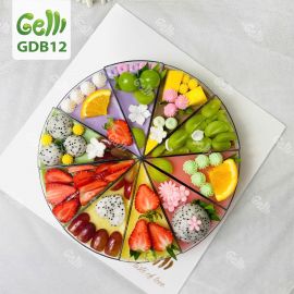 Set bánh rau câu trái cây tươi tam giác 10 hộp - GELLI – GDB13
