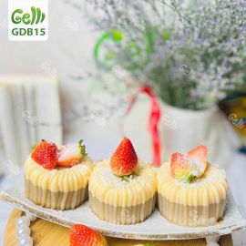 Set bánh rau câu flancheese & cốt dừa cà phê - Gelli - GDB15 