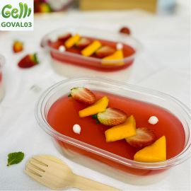 HỘP RAU CÂU DẺO TOPPING TRÁI CÂY  - GELLI - GOVAL03