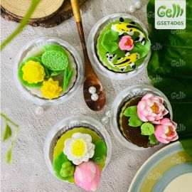 BÁNH SEN CÚNG RẰM  - GELLI - GSET4D05 - VIÊN TRÒN