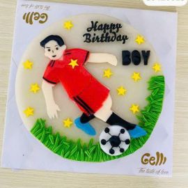 BÁNH SINH NHẬT RAU CÂU 2D CẦU THỦ ĐÁ BÓNG - GELLI - G0420023