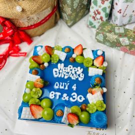 Bánh sinh nhật rau câu trái cây tươi kỷ niệm thành lập, sinh nhật công ty – Gelli - G1225006