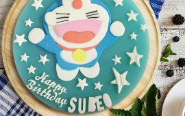 Chiếc bánh sinh nhật doremon thần kỳ này sẽ đưa bé đến cánh cửa bí mật trong ngày sinh nhật mình!